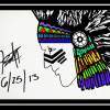 Chief Sephjoe - Marker Drawings - By Joseph Bautista, Marker Art Drawing Artist