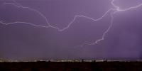 Dancing Light - Lightning Stor - Las Vegas Strip - Digital