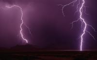 Lighting Up The Desert - Digital Photography - By Jl Woody Wooden, Lightning Storms - Dancing Lig Photography Artist