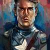Captain America - Painting Paintings - By Laura Nasri, Add New Artwork Style Painting Artist