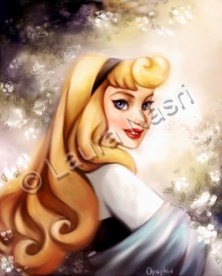 Disney Art - Aurora - Digital Art