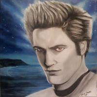 Some Of My Canvas Artwork - Edward Cullen - Acrylics