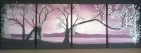 4 Canvas - Acrylics Paintings - By Chris Charles, Landscape Painting Artist