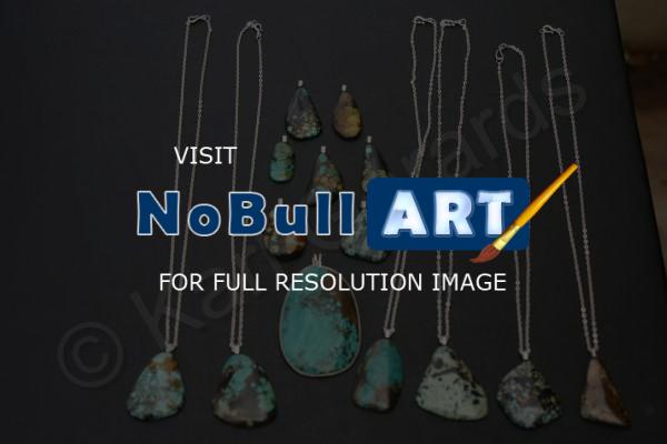 Stones - Unusual Assort Turquoise Pieces - Natural Stones