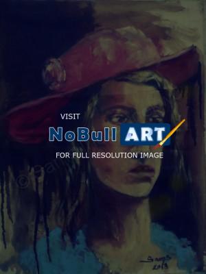 Portrait - Transparency - Oil Colour On Canvas