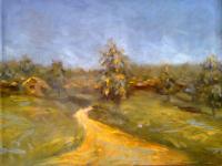 Landscape - Harmattan - Oil Colour On Canvas