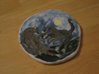 Survival - Clay Paintings - By Kenlyn Castellanos, Clay Paintings Painting Artist