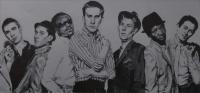 The Specials - Pencil  Paper Drawings - By Chris Jones, Portrait Drawing Artist