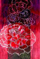 Camellia - Acrylic On Canvas Paintings - By Elsie Lau, Modern Painting Artist
