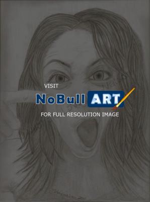 Funny Face - Oh No What Is That - Pencil  Paper