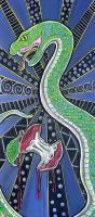 Tempted Trance - Acrylics Paintings - By Michele Lovaglio-Watson, Painting Painting Artist