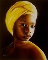 Fruit Du Soleil - Komacel Paintings - By Aldehy Phil, Portrait Painting Artist