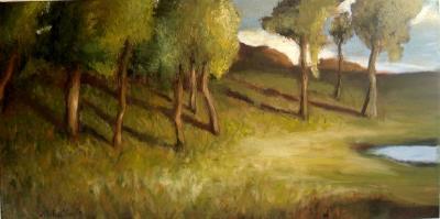 Landscape - Luz - Oil On Canvas