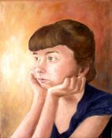 Paula - Oil On Canvas Paintings - By Mihaela Mihailovici, Realist Painting Artist