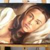 Keira Knightley - Oil On Canvas Paintings - By Mihaela Mihailovici, Realist Painting Artist