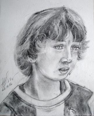 Portrait - Children - Charcoal