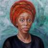 Leona II - Oil On Canvas Paintings - By Edward Ofosu, Realism Painting Artist