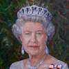 The Queen - Oil On Canvas Paintings - By Edward Ofosu, Realism Painting Artist