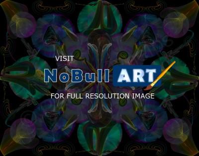 Abstracts - Garden Lights - Digital