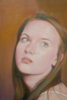 Model Portrait - Oil Paint Paintings - By Efcruz Arts, Modern Classical Painting Artist