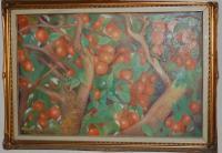 Paintings - Orange Tree - Oil Paint