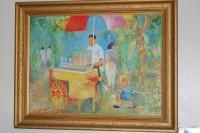 Paintings - Philippine Scene Sorbetero - Oil Paint