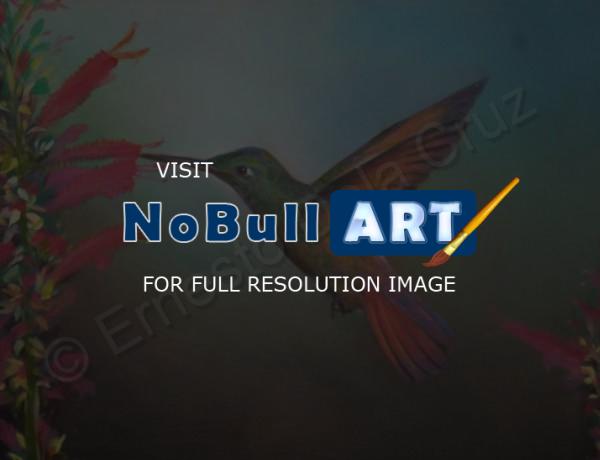 Animals - Hummingbird - Acrylic Paint