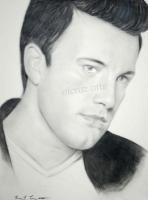 Portrait - Celebrity Portrait Drawing - Charcoal Pencil