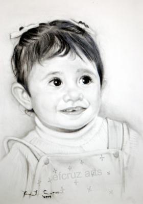 Portrait - Gifts Ideas Pencil Portrait Drawing - Charcoal Pencil