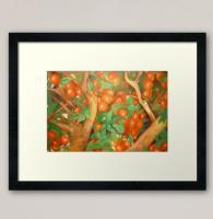 Art Print With Framed For Sale - Oil Paint Paintings - By Efcruz Arts, Modern Painting Artist