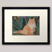 Art Print For Sale - Art Print With Framed For Sale - Pastel Chalk