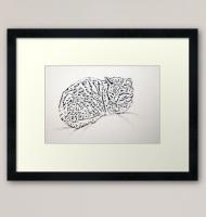 Art Print For Sale - Art Print With Framed For Sale - Pen And Ink