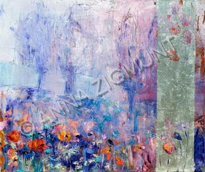 About My Work And My Art - Willows Oil On Canvas Year 2011 - Oil On Canvas