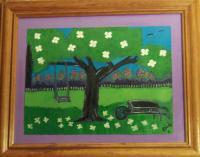 Acrylics Paintings With Or Wo  - The Shade Tree - Acrylic