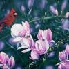 Spring Cardinal - Add New Artwork Medium Paintings - By Ray Stacy, Realism Painting Artist