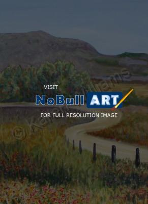 Acrylic - Colorado Field - Acrylic On Canvas