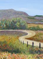 Colorado Field - Acrylic On Canvas Paintings - By Karen Williams, Expresionism Painting Artist