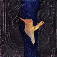 Bird 1414 - Mixed Media Mixed Media - By Karen Williams, Interpretive Mixed Media Artist