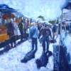 At The Market - Acrylic Paintings - By Kika Selezneff Aleman, Impressionist Painting Artist