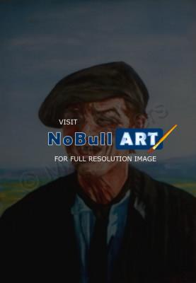 The Stuart Rankin Collection - John Hurt As De Bird - Oils On Canvas