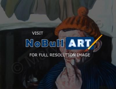 Artists Collection - Orpheus Na Ndeise - Nioclas Toibin - Oils On Canvas