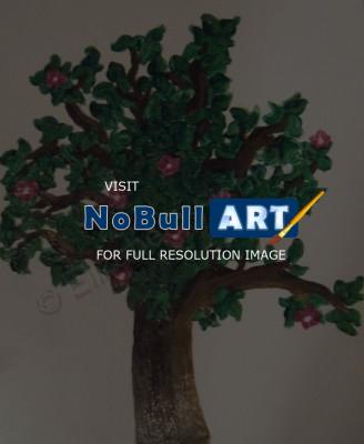 Trees - Bloom - Acrylics