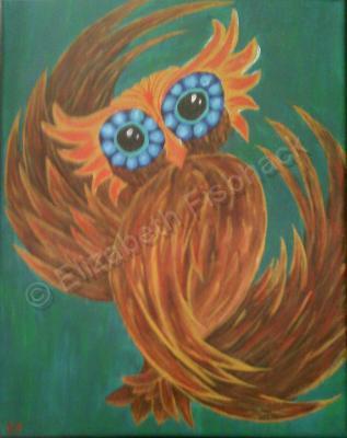 Nestor The Owl - Nestor The Owl - Acrylics