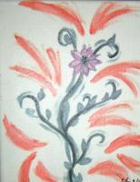 The Pretty Things In Life - Dancing Flower - Acrylics