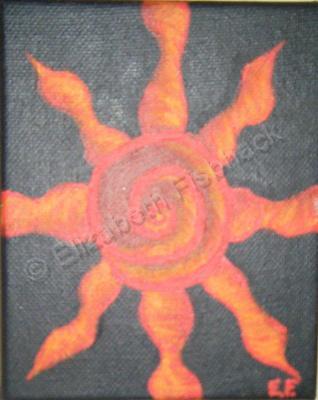 The Pretty Things In Life - Sun - Acrylics