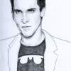 Batman - Pencils Drawings - By Sophie W, Portrait Drawing Artist
