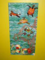 Under The Sea - Mosaic Glasswork - By Haley Alcock, Direct Method Mosaics Glasswork Artist