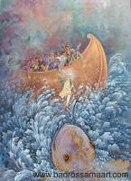 Persian Paint - Jonah Prophet 1 - Guache