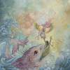 Jonah Prophet 3 - Guache Paintings - By Reza Badrossama, Persian Painting Painting Artist