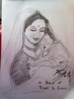 Sheeba Art Gallery - Pencil  Paper Drawings - By A Sheeba, Pencil Shading Drawing Artist